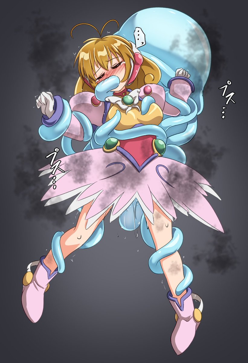 skebより、コレクターユイさん電気クラゲピンチ。 