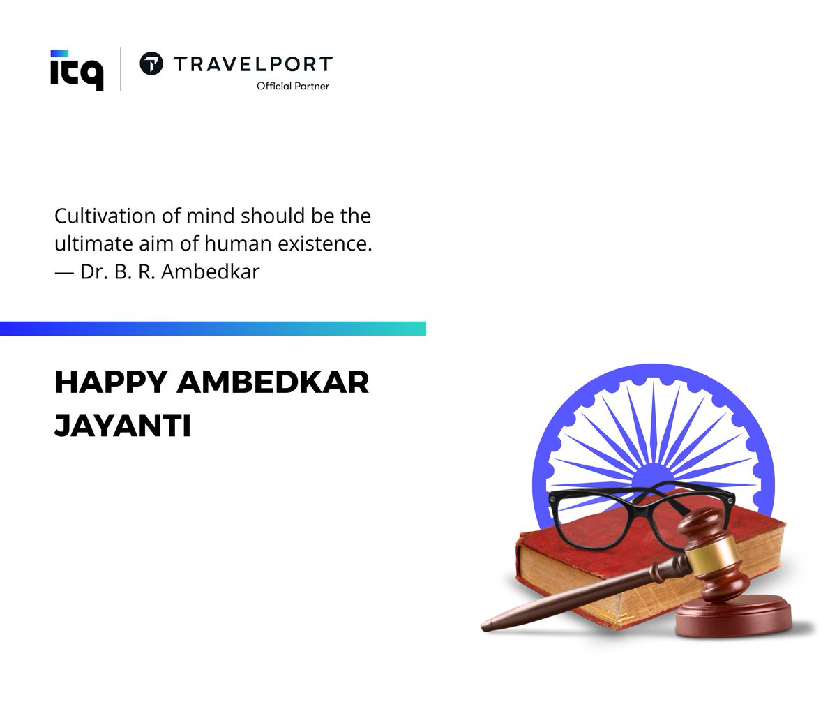 ITQIndia's tweet photo. Honoring a remarkable legacy this Ambedkar Jayanti! #itqindia #ambedkarjayanti #brambedkar https://t.co/uQjKtqYoE6