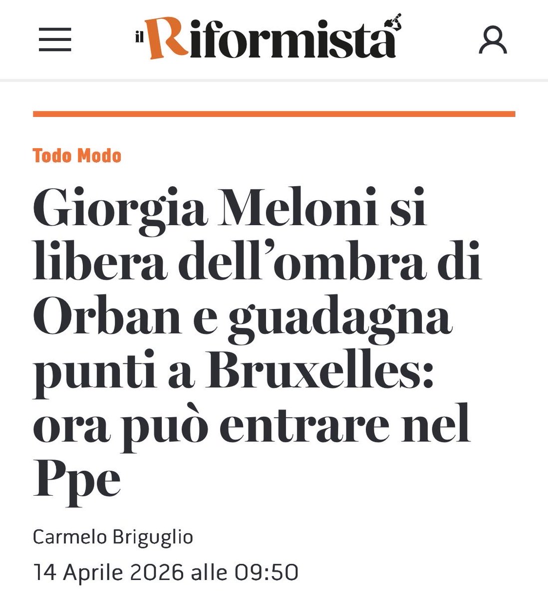 DikeThemis76's tweet image. @GiorgiaMeloni @FratellidItalia @fdieuropa 
Lo dico da elettore di #FDI da tempo immemore.
Fate una cosa del genere e sarà la vostra fine.
non sono disposto ad un annacquamento, alla copia sbiadita, riveduta e corretta di altre formazioni politiche. In primis, sull’immigrazione.