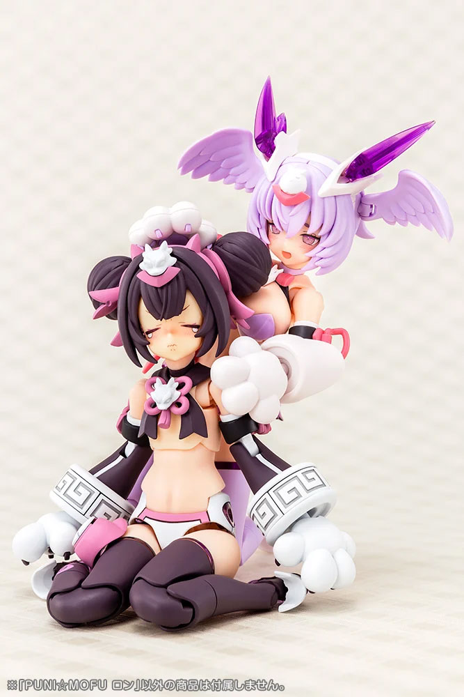 MEGAMIDEVICE's tweet photo. 【明日】2026年4月15日(水)AM11:00より、
#メガミデバイス“PUNI☆MOFU ロン”＆“同アイデカールセット”のご予約受付開始予定です。

お待たせしました。「龍」モチーフのS型素体対応プニモフが爆誕します。

詳しくはブログをぜひご覧ください！
https://t.co/NsE901tI3f https://t.co/ScPFGkixEI