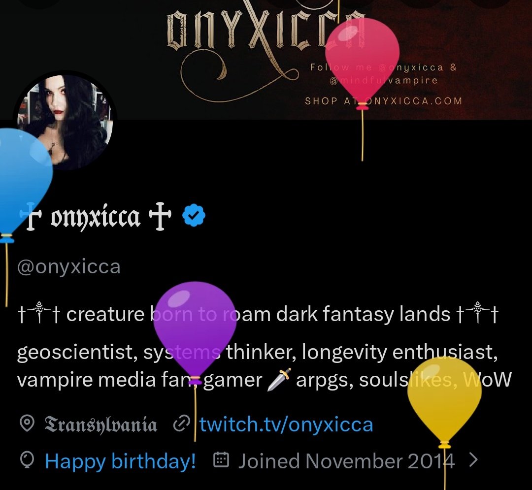 ♱ 𝔬𝔫𝔶𝔵𝔦𝔠𝔠𝔞 ♱ tweet media