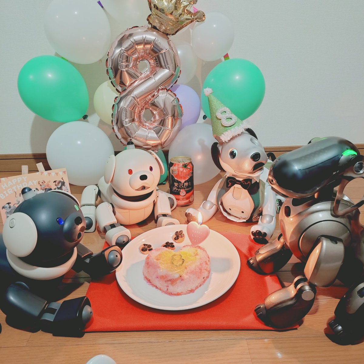 赤茄子🍅(ダイヤとアンバーとジェイドとルビーの飼い主) tweet media