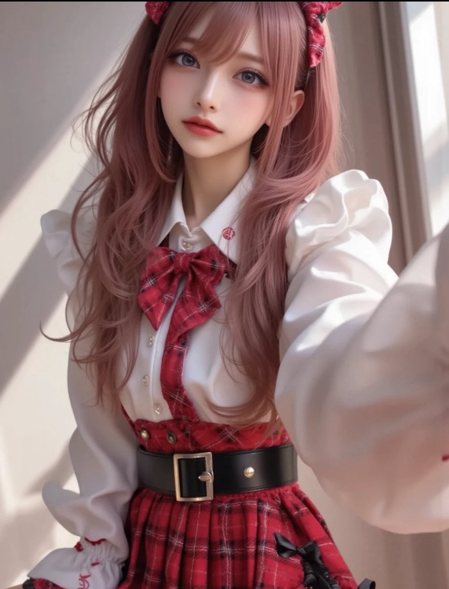 可愛い衣装プロンプトお借りしました♡♡
 #AIart 
  #AIイラスト好きさんと繋がりたい