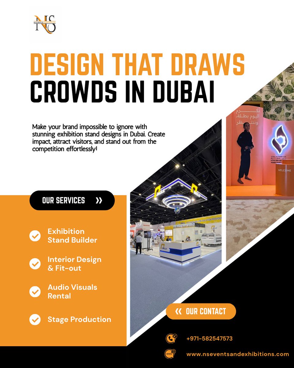 ns_exhibition's tweet image. Design That Draws Crowds in Dubai

Make your brand impossible to ignore with stunning exhibition stand designs in Dubai. Create impact, and stand out from the competition effortlessly!

Visit us: nseventsandexhibitions.com/exhibition-sta…

#Events #ExhibitionDesign #BoothDesign #ExhibitionStand
