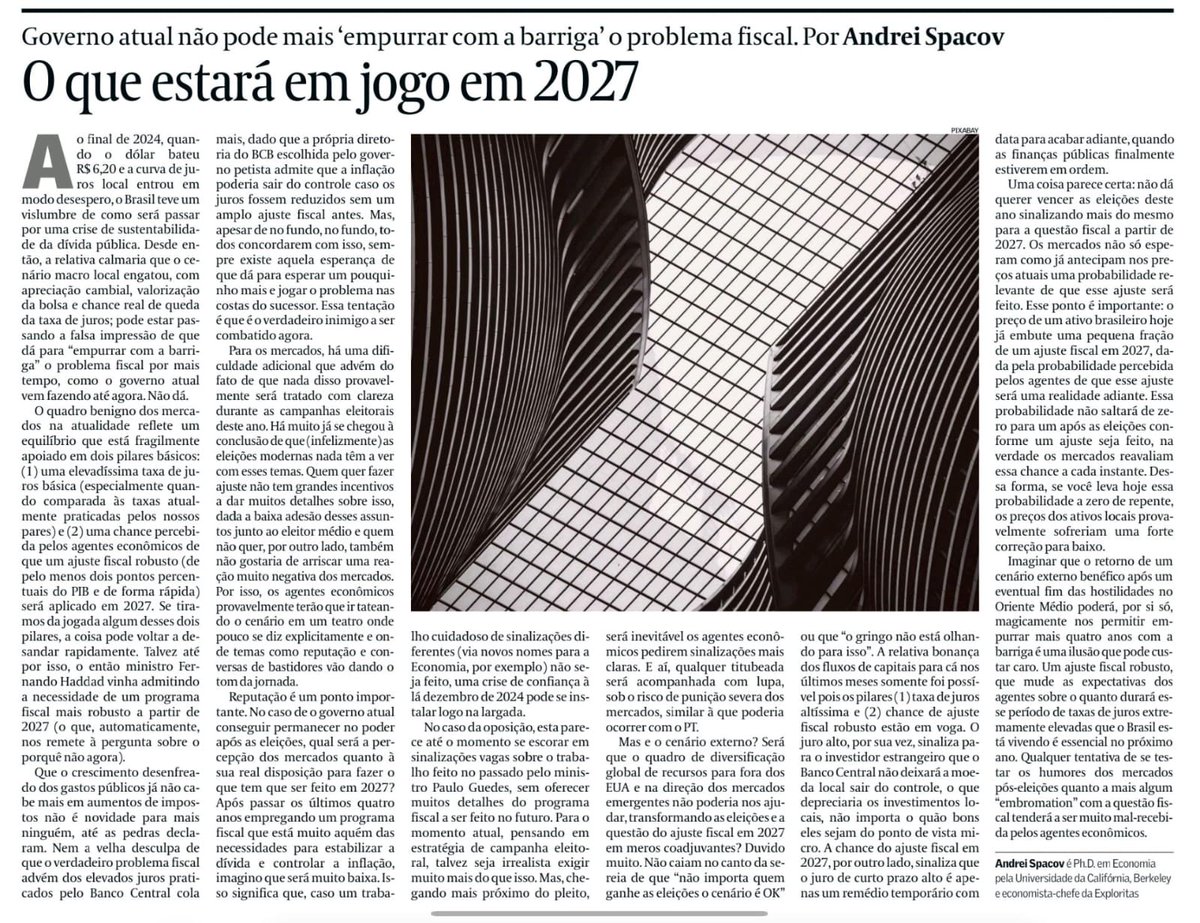 AlexSchwartsman's tweet photo. Artigaço do @AndreiSpacov 

Difícil concordar mais. https://t.co/gBEMmHP89V