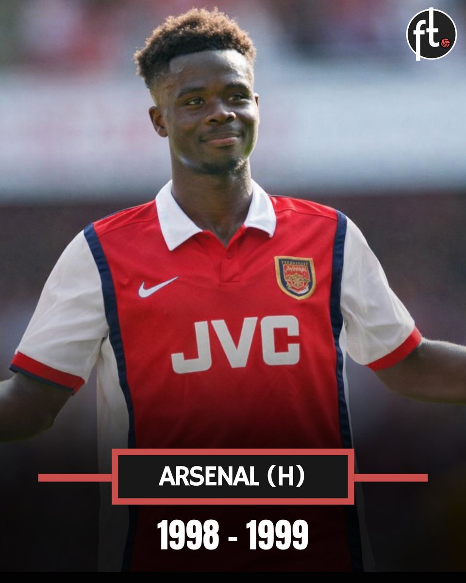 Footballtweet's tweet photo. 🗓️👕 If the Premier League did a Retro Matchday...

A thread 🧵

Arsenal (H) — 1998-1999 https://t.co/1iHcIlBh6o