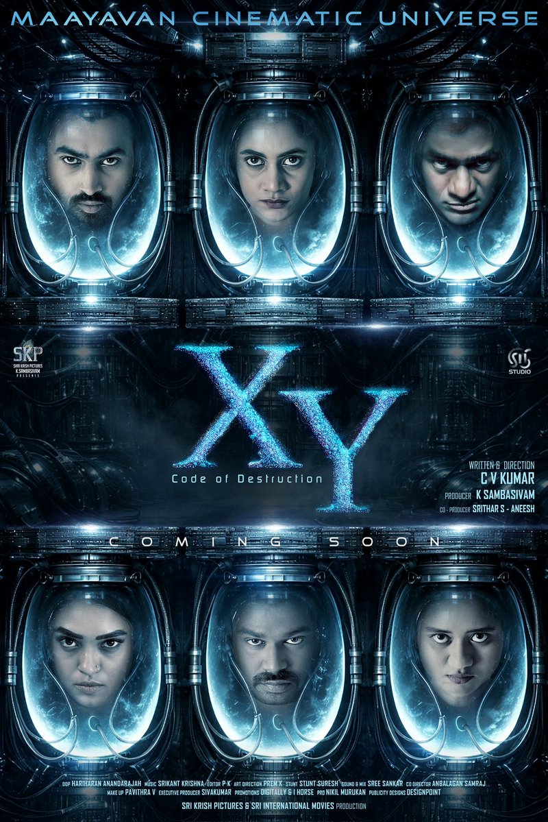 gvprakash's tweet image. Best of luck CV kumar sir ..

Welcome to #XY #MaayavanCinematicUniverse

Beyond emotion. Beyond control. Beyond humanity.

🧬 A film by @icvkumar 
🧬 Produced by @SKPOffl

The code begins.

@varshinivenkat_ @praga_1330 @RathikaRavinder @actorprajin1 @actressbrana @sheimour