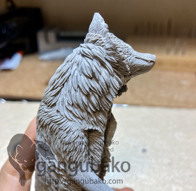 まだ作りかけですが
#皆さんの粘土造形見せてください