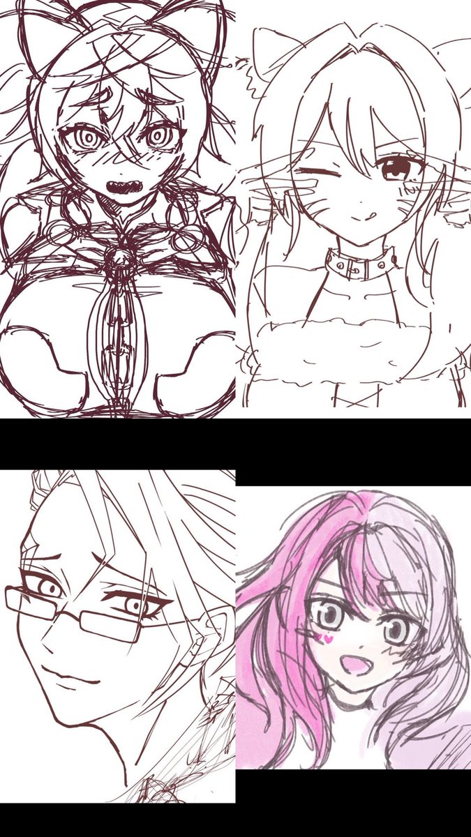 コンパスキャラ一覧🎀
アネモネさんモドキを添えて…

#コンパスお絵描き
#コンパスお絵描き勢と繋がりたい