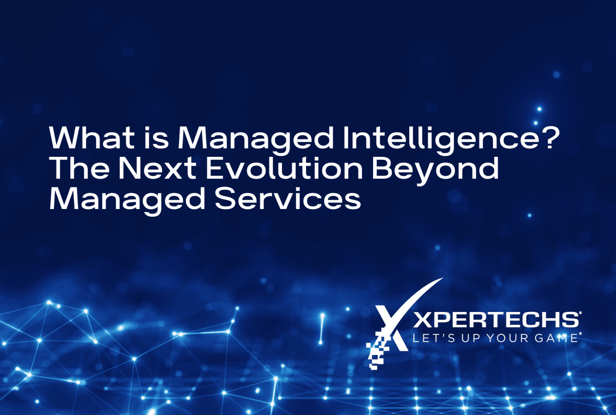 XPERTECHS's tweet image. Learn about Managed Intelligence Providers, how they’re different from traditional MSPs, and how what they bring to the table is what you need to transform your business &amp;gt; hubs.ly/Q04bCltc0

#LetsUpYourGame #ManagedIntelligence #MIP #MSP #AI #Automation