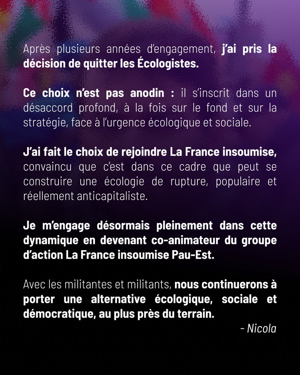 Les Jeunes Insoumis.es Pau tweet media