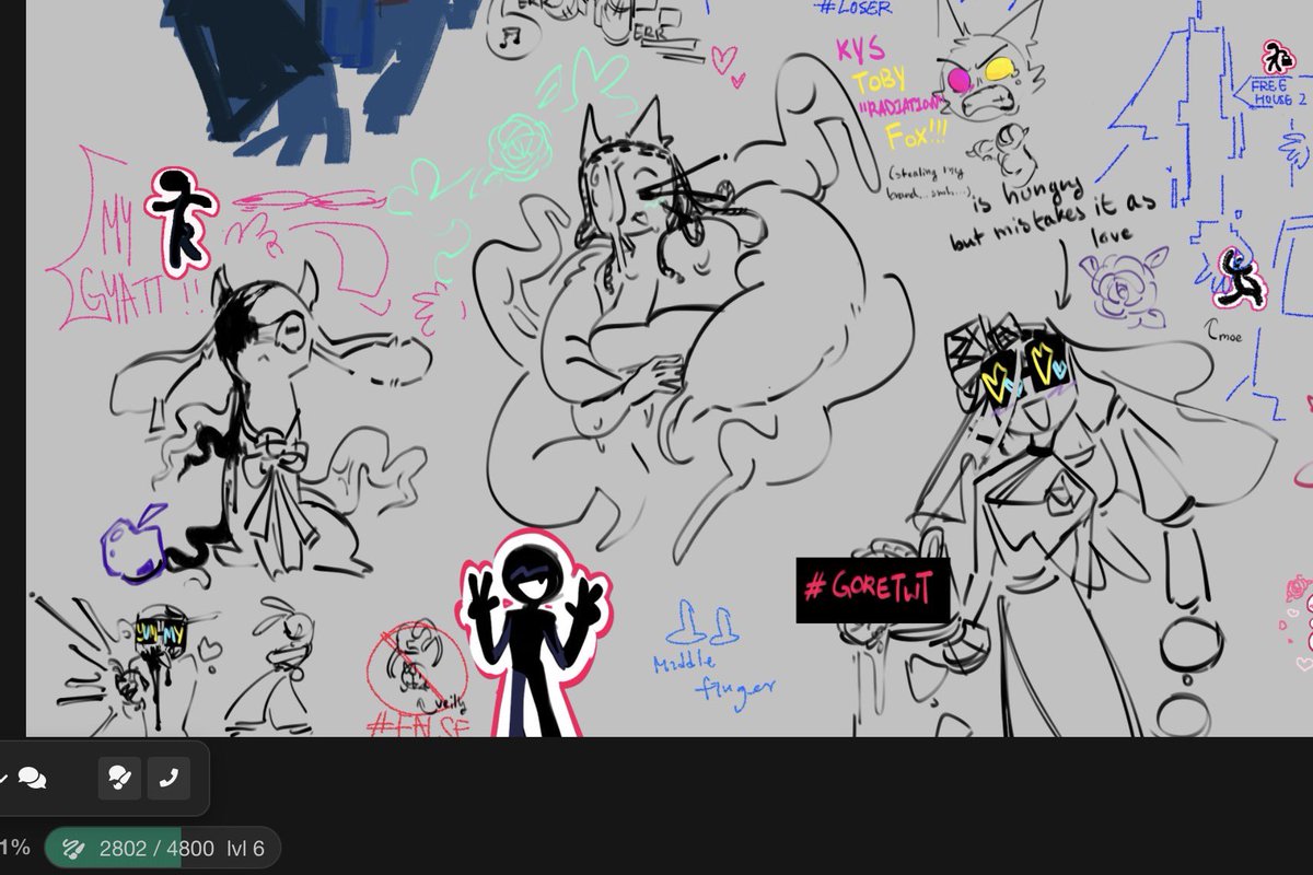 ennui_mn's tweet photo. Bro forced a corpse to draw on magma with them… how DARE she… how DARE…
-
-
#UTMV #Nullscape #Telefragger #NightmareSans #FreshSans #FreshParasite #ErrorSans https://t.co/OCqNN79mNt