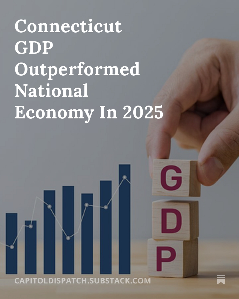 Connecticut GDP Outperformed National Economy In 2025 bit.ly/42bFz8F