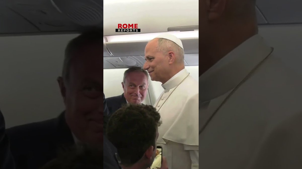 news_vaticano's tweet image. León XIV: "No le tengo miedo a TRUMP" #shorts youtube.com/shorts/ZLVkBA6…