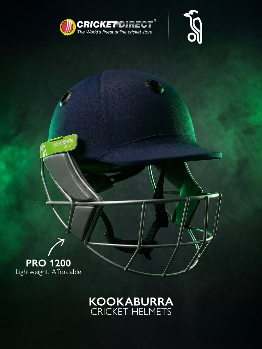CricketDirect's tweet image. Stay safe and comfortable at the crease with Kookaburra helmets—trusted protection with a secure fit for match day confidence.

#Kookaburra #CricketHelmet #CricketGear

ow.ly/3hmy50YIfW5