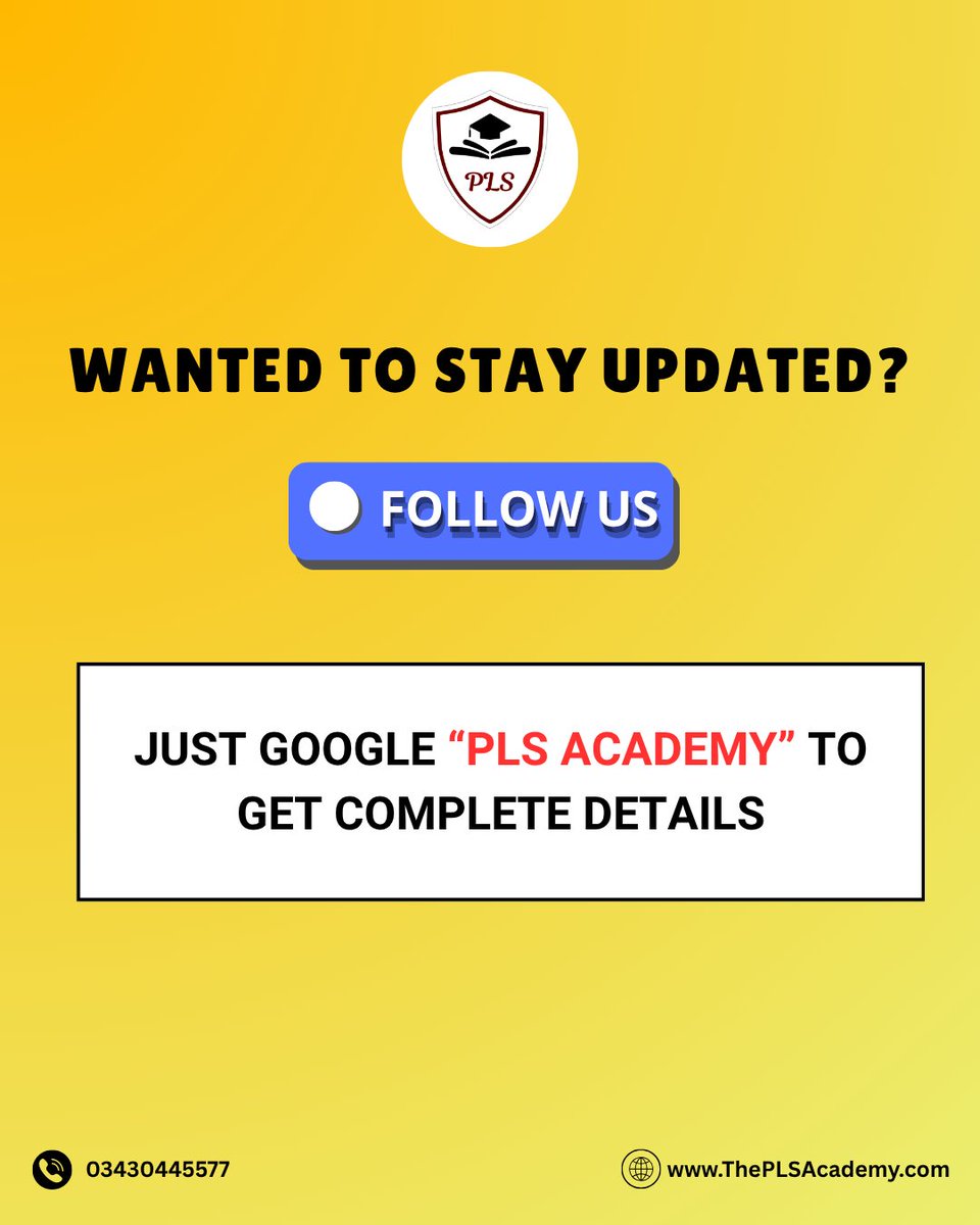 PLS Academy tweet media