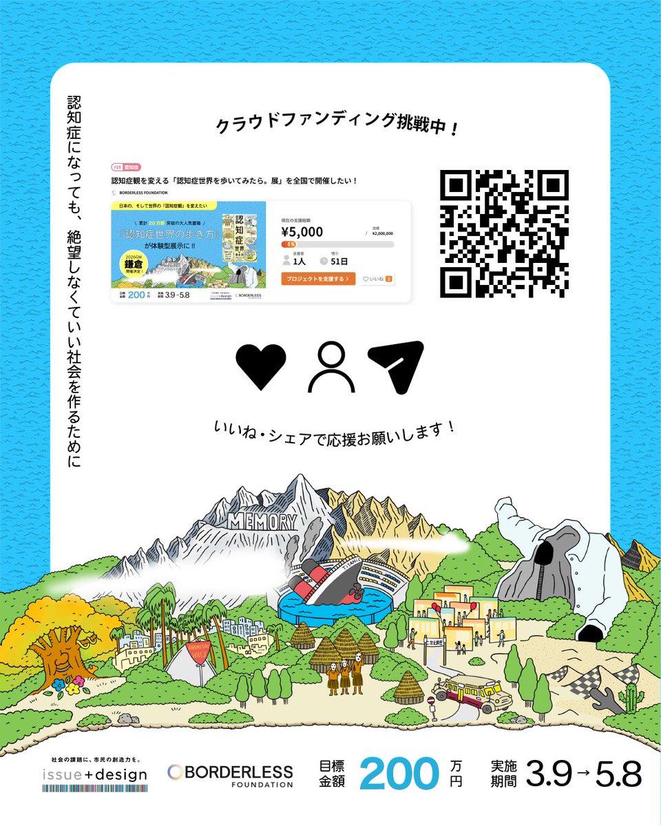 ボーダレスファウンデーション tweet media