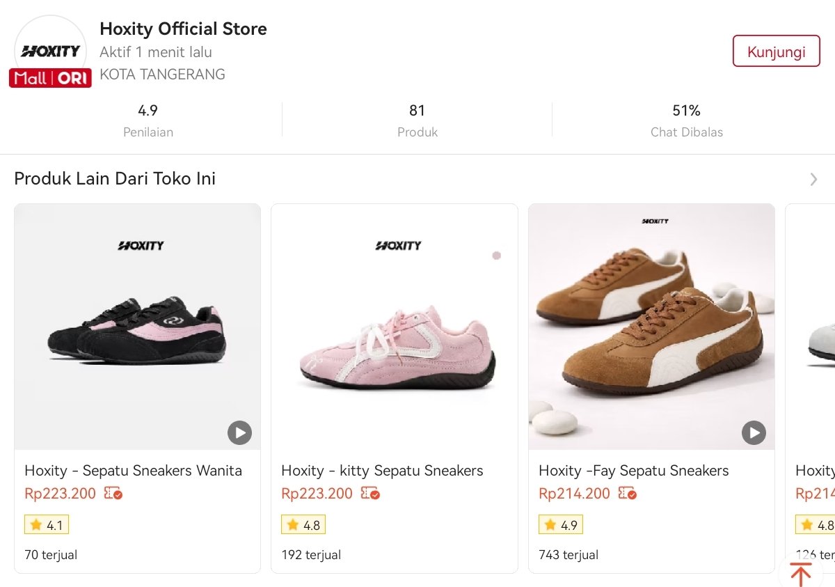 smgtysyg's tweet image. KENAPA BARU TAU BRAND INI?!!

nemu sepatu modelnya kaya sepatu mahal tapi yang ini harganya masih affordable, jujur naksir banget