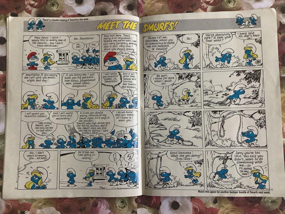 WatsonsVintage's tweet photo. This is such fun! Rare Vintage From 16 June 1979 'Look In' Magazine - Kid's TV - Comic Strip Stories Famous Five, Dick Turpin, The Smurfs & Muppet Movie Poster https://t.co/rmr2Mi1feT via @Etsy #Rare #VintageMagazines #1979Gift #LookIn #TheMuppets #TheSmurfs #FamousFive #70sTV https://t.co/1bwuLu795x