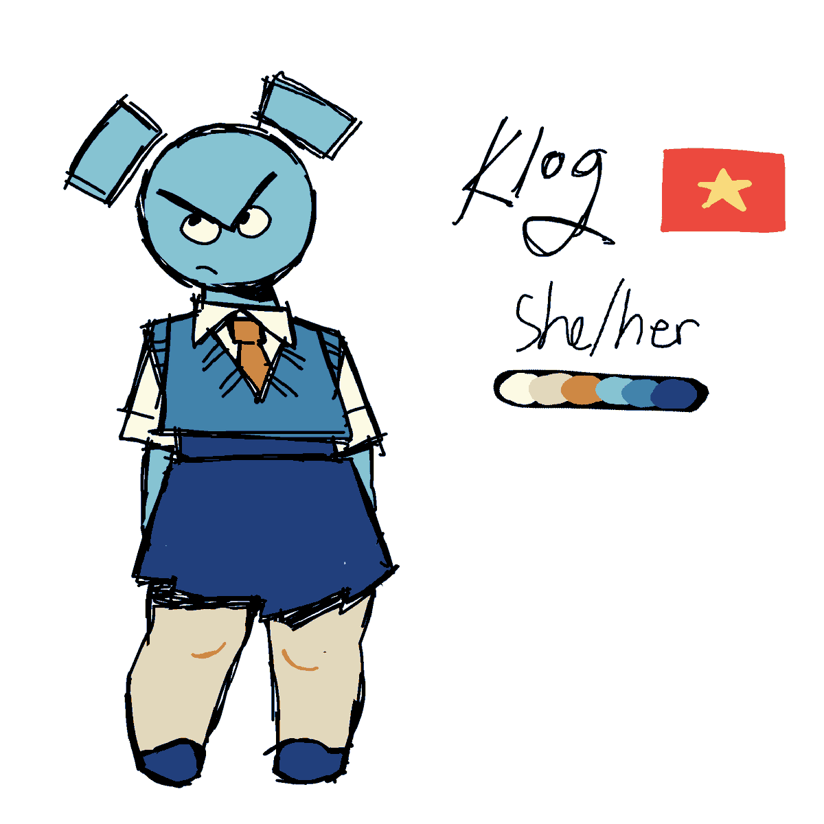 cl4ypupp1ngt0n's tweet image. first post and its a #puzzleheads oc  ummm   embarrassing??