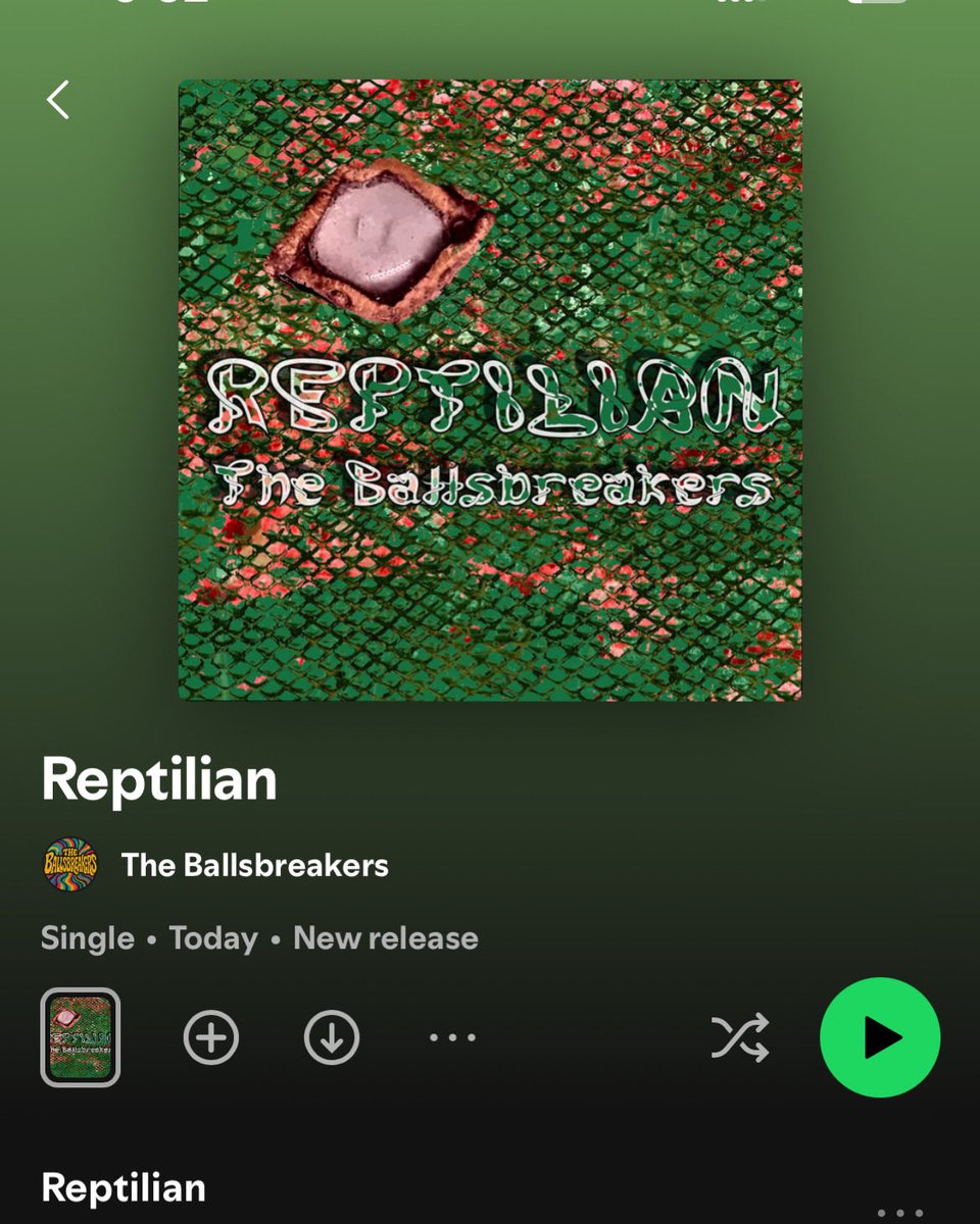 ballsbreakersPH's tweet photo. Reptilian is now out on Spotify! https://t.co/AZZrp3tKJS