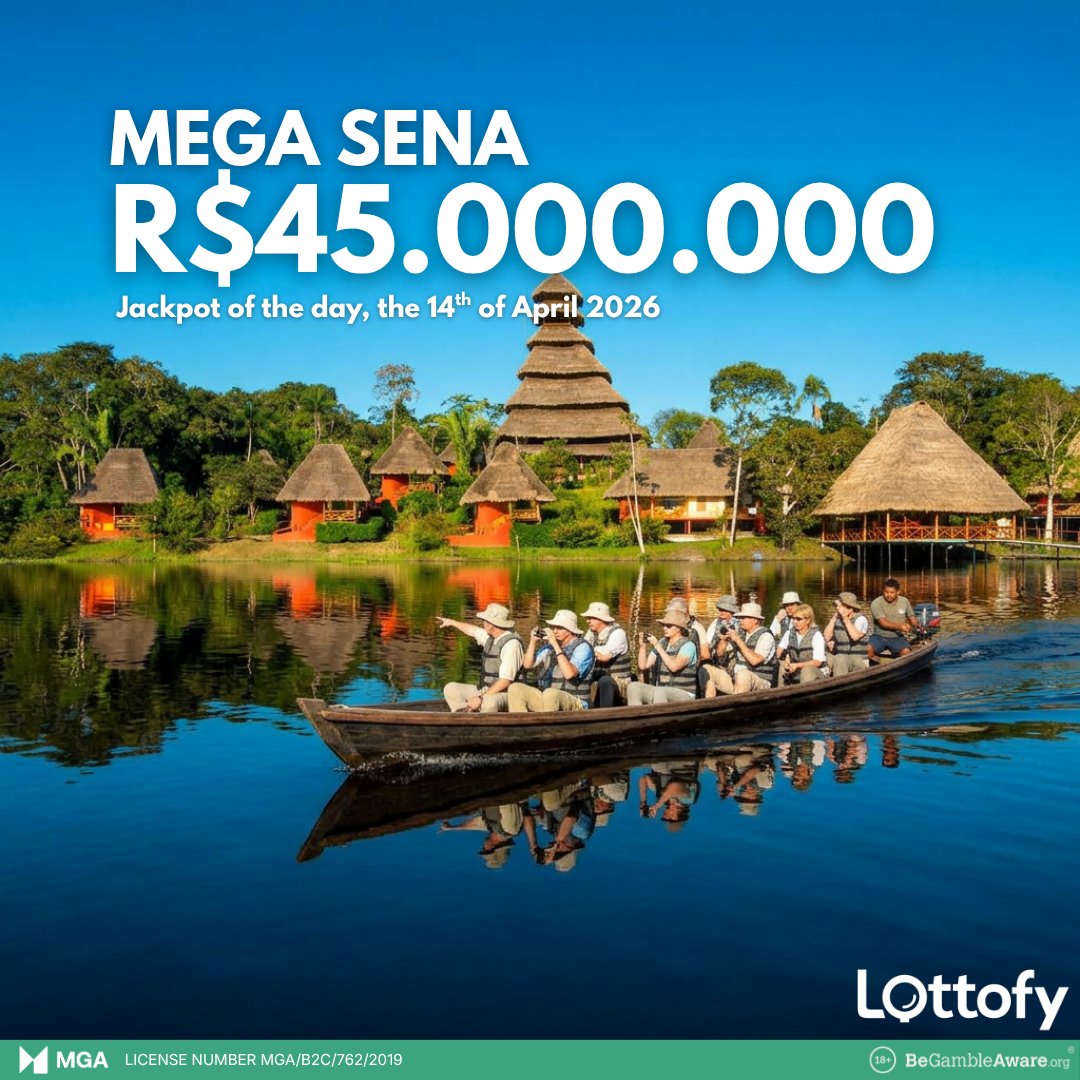 lottofycom's tweet photo. Discover all the hidden gems💎 of Amazon region with the lottery of Mega Sena!
Hurry up and prepare to participate🔥
Good luck💯
#lottery #loteria #jackpot #megamillions #bonolot #powerball #primitiva #megasena #euromillones #euromillones #eurojackpot #win https://t.co/reDdMqm2eE