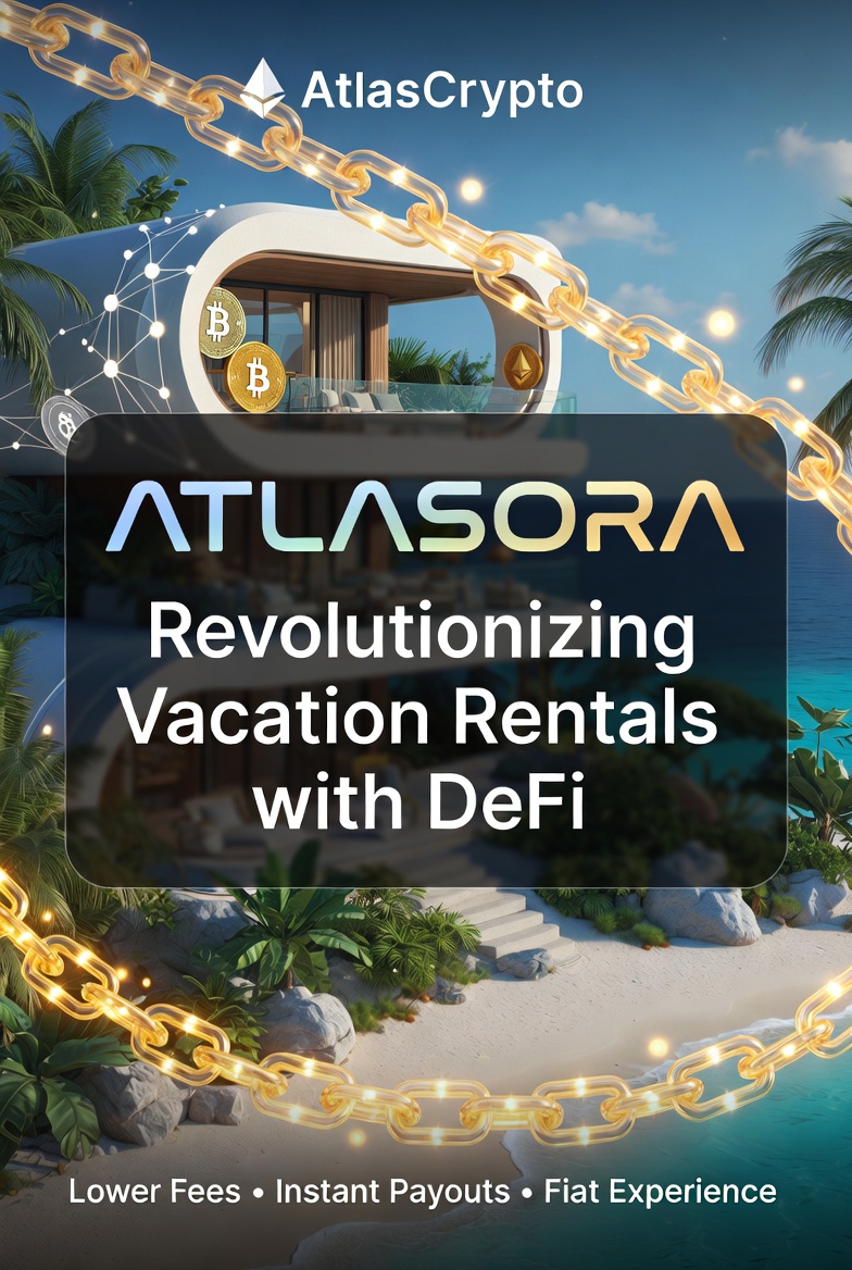 osbaldo52201's tweet photo. Discover the future of vacation rentals! AtlasOra combines seamless fiat bookings with DeFi power: hosts pay just 0.7% fees , instant payouts, and guests enjoy low costs. No crypto hassle needed. @AtlasOraRentals #AtlasOrahttps://atlasora.foundation https://t.co/Kr9yH9QqZP