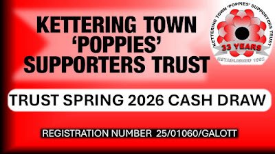 poppiestrust's tweet photo. Just 2 chances left to buy tickets in person in the Poppies Bar for our SPRING CASH DRAW (tonight &amp; Saturday) before we make the draw after the Halesowen match.

Tickets can be bought online here: https://t.co/PvVyU1gEzr

#SpringCashDraw 🔴⚫️ https://t.co/l0yhFViY5w