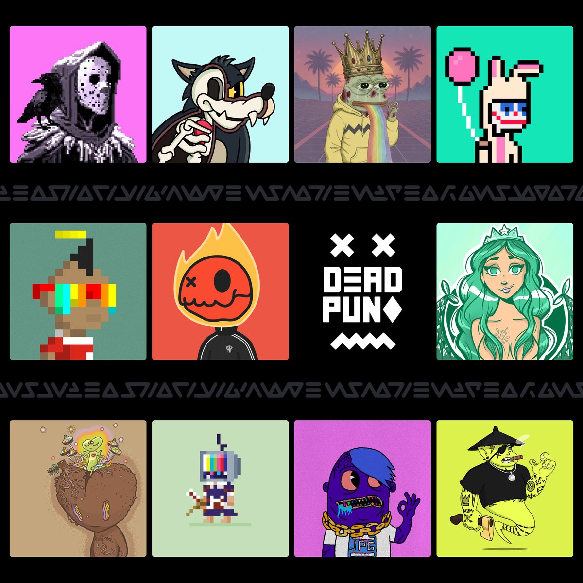 The Dead Punks of DECAPINATION tweet media