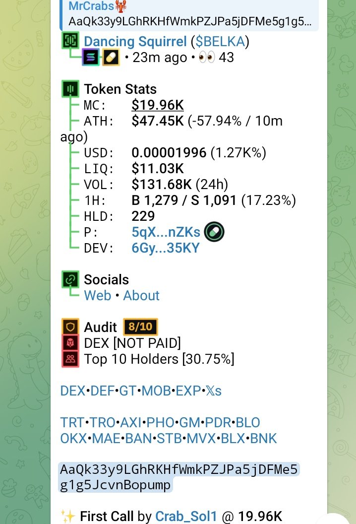 MrCrab{moni..moni..monieeeee}🦞 tweet media