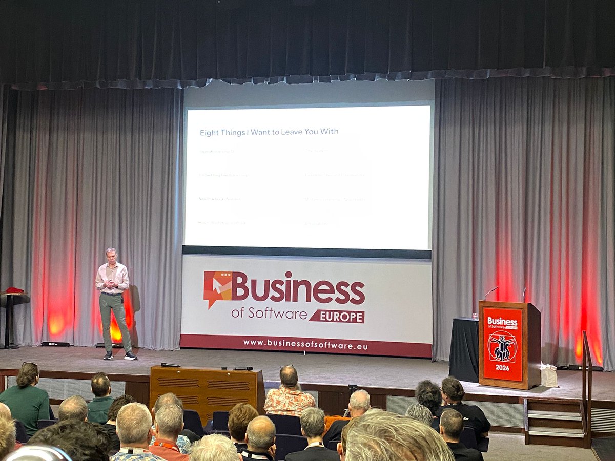 Business of Software tweet media