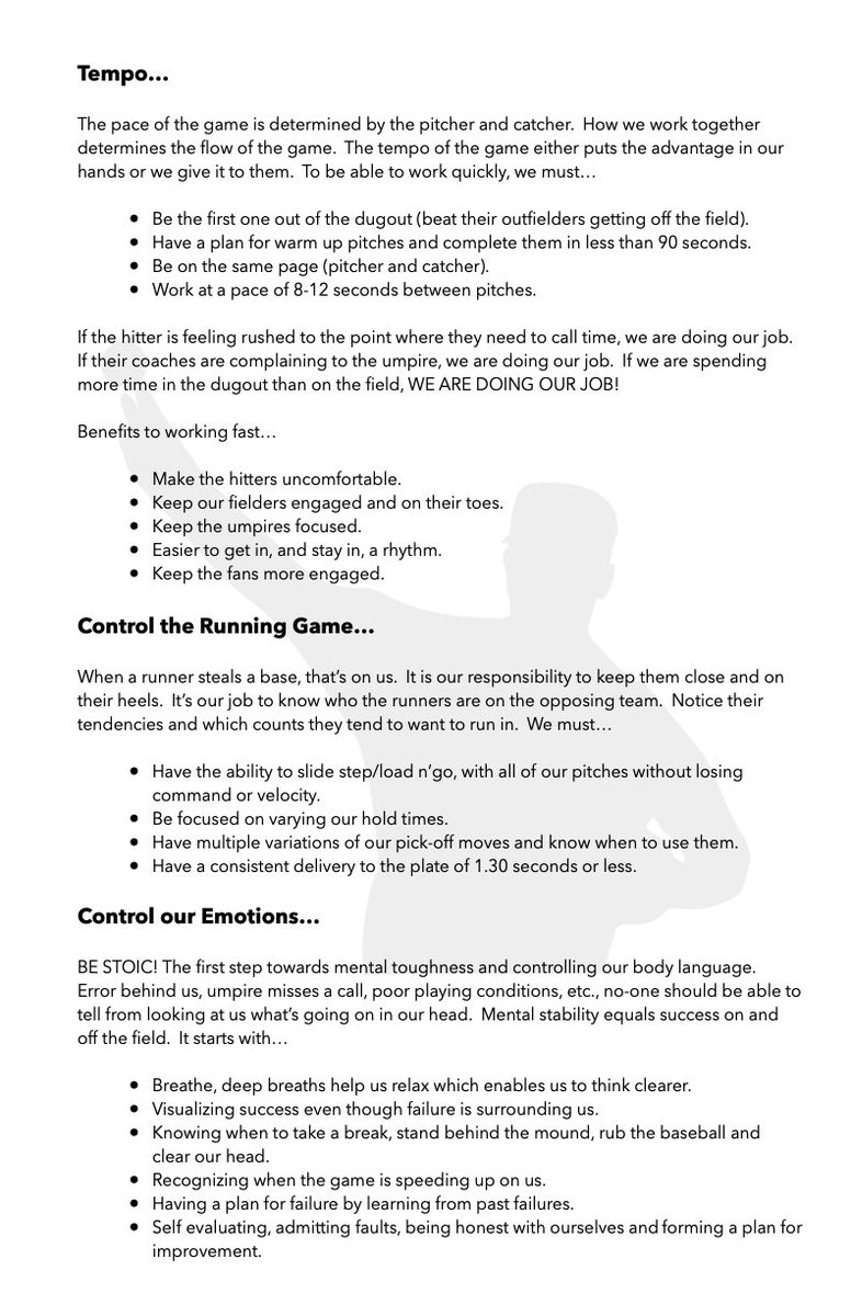 BaseballDudes48's tweet photo. Just some notes. https://t.co/VDbS5DdaUs