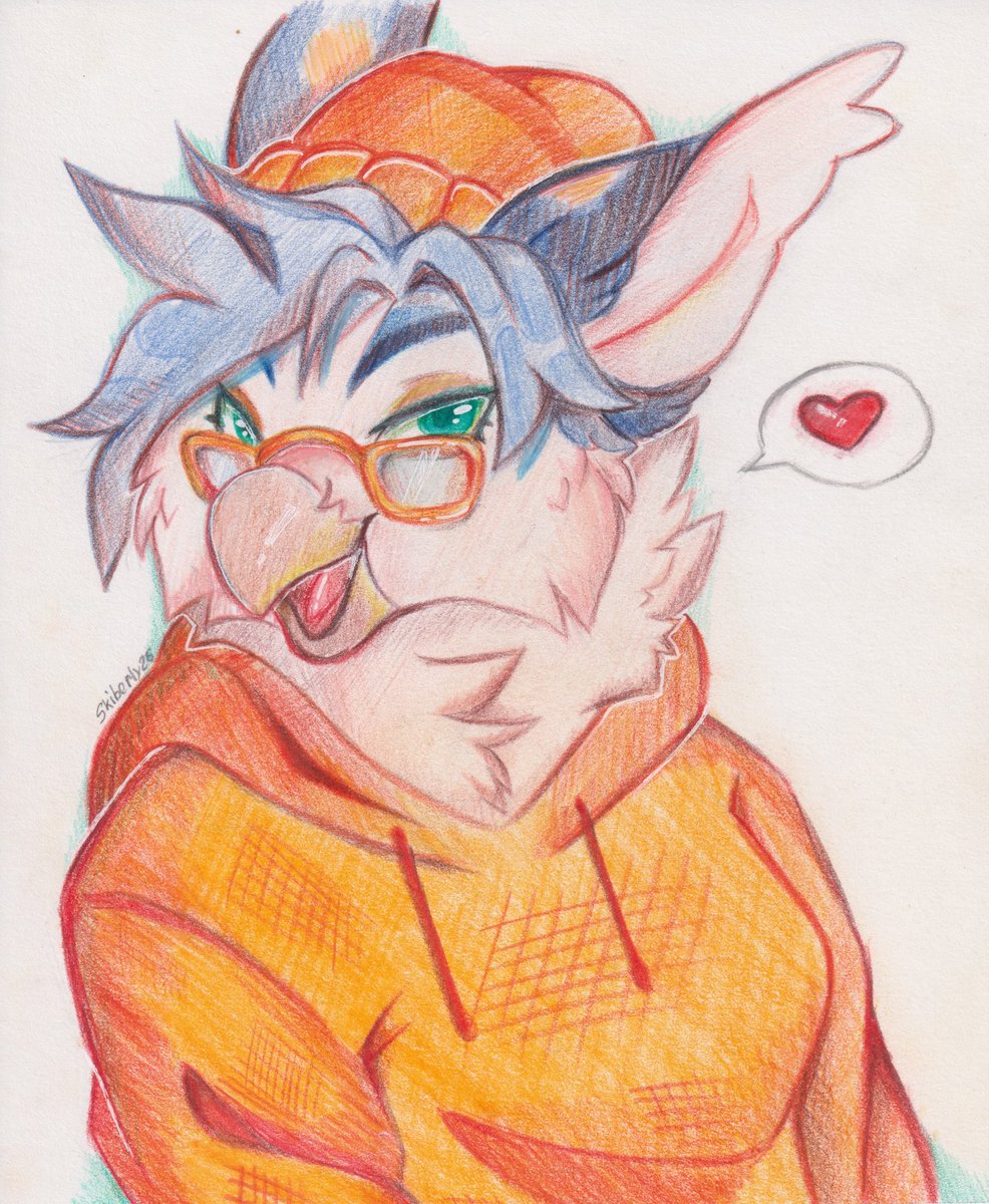 skiba_biba's tweet photo. Traditional art for my lovely @innosjoa 💛

#furry #art https://t.co/MMVH3hM2zd