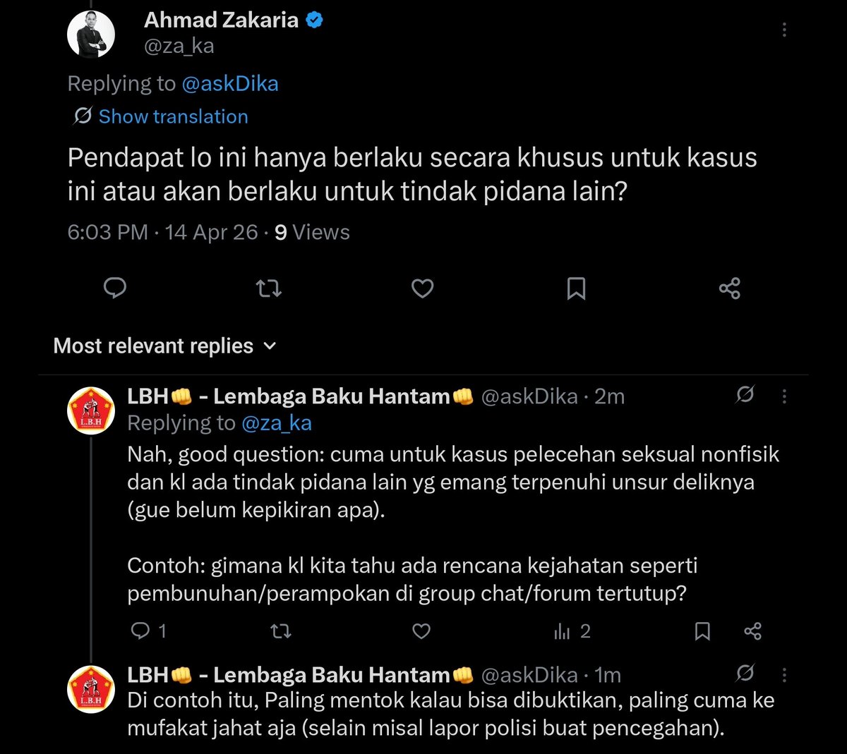 askDika's tweet photo. Kalau sampai mikir pertanyaannya mas @za_ka ga perlu, maka salah besar. Justru perlu banget buat kita tahu what, why, when, how buat melindungi &amp; membela diri kita &amp; orang lain.

https://t.co/zvJytvuxQx https://t.co/k6uAI1YxXe