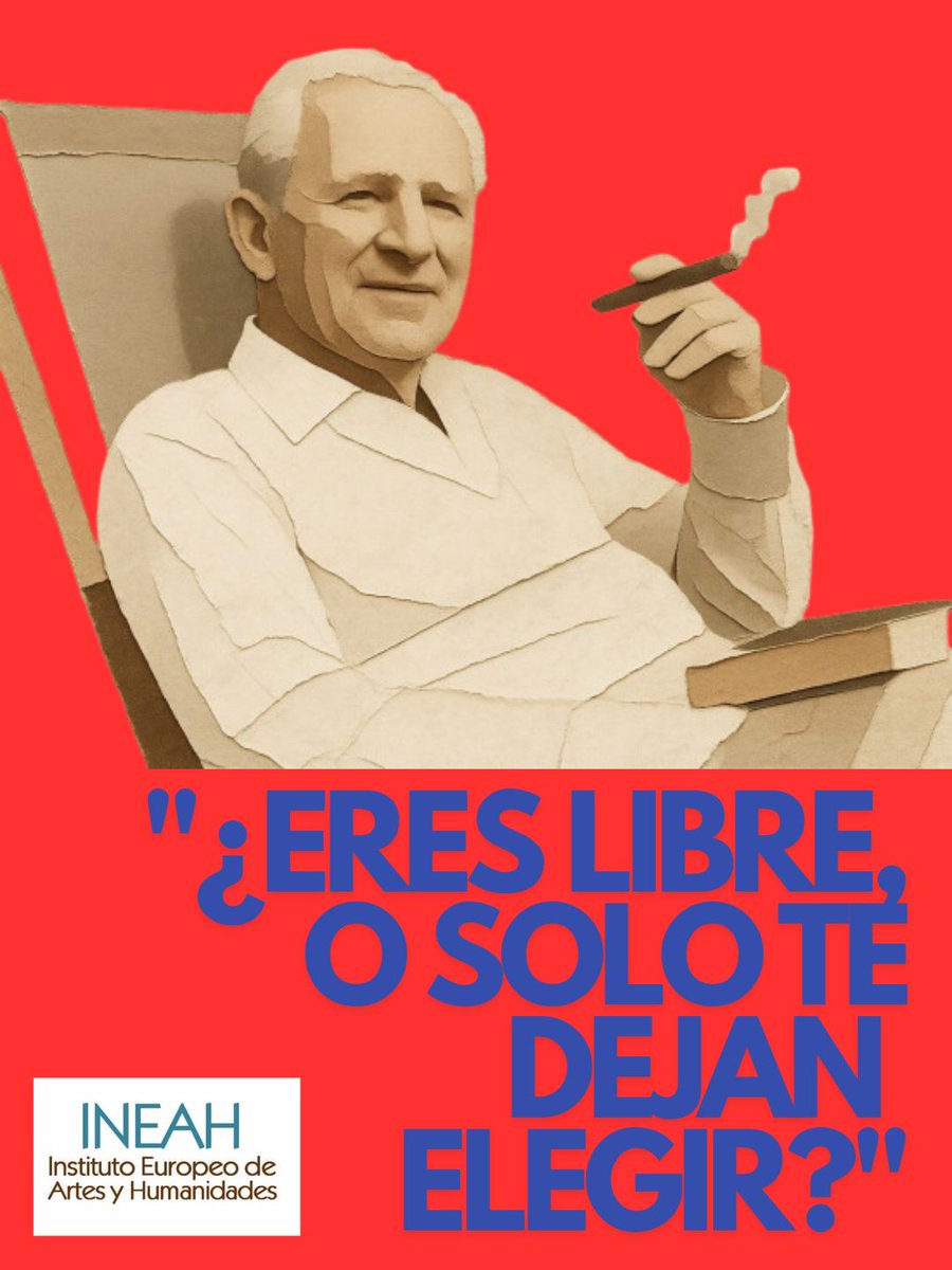 ineahu's tweet photo. https://t.co/UCCQSyxpbl
📷 Matrícula abierta
#Filosofía #Marcuse #PensamientoCrítico #CursosOnline #Humanidades #EscuelaDeFrankfurt #AprenderPensando https://t.co/453W8hDG3c