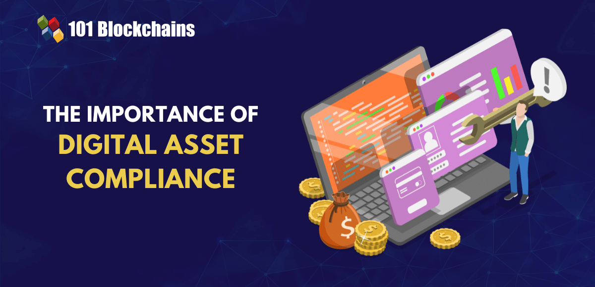 101Blockchains's tweet image. Digital assets are growing fast—but so are compliance demands ⚠️

With trillions in market value and rising risks, compliance is now a strategic advantage, not just a requirement 🔐

Stay ahead in 2026 🚀
👉 101blockchains.com/digital-asset-…

#Crypto #DigitalAssets #Compliance #Web3