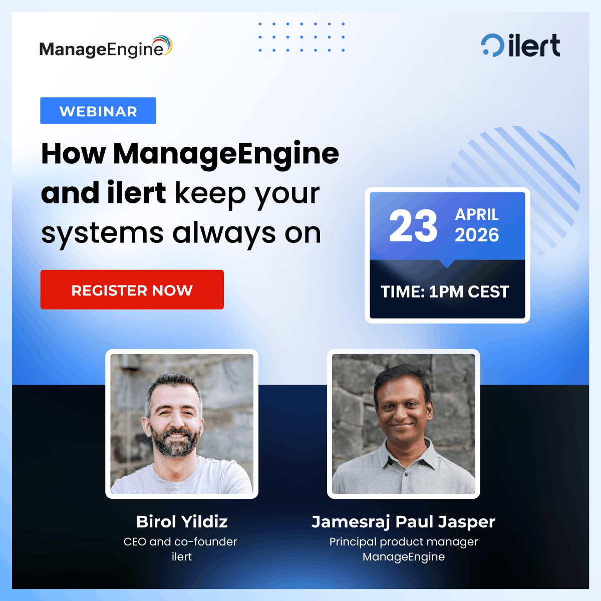Inuitab's tweet photo. I detta webinar visar ManageEngine och ilert hur ett sammanhållet, AI-drivet arbetssätt kan koppla ihop full-stack observability med proaktiv incidentrespons.
https://t.co/MLBJC7plNf

#ManageEngine #Observability #IncidentManagement #AIOps #ITOperations #ITMonitoring https://t.co/O6NrZfE2Qa