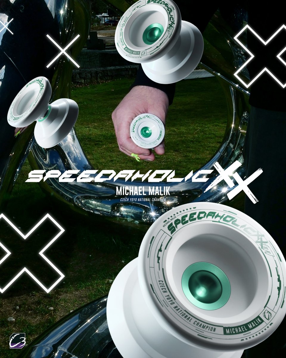 C3yoyodesign's tweet image. SPEEDAHOLIC XX Michael Malík Special Edition 😬🦷

The Czech National Champion’s edition is officially here! This is more than just a new colorway. The Michael Malík SHXX features iconic “Malicus” signature graphics and is crafted from a special high-density Solid Bright White