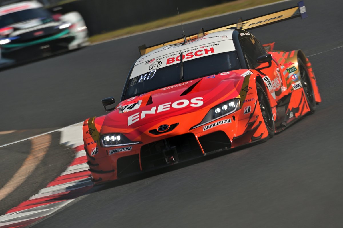 TA98_458MA's tweet image. 2026.4.11 SUPER GT 2026 岡山Rd
GT500~No.14 TGR TEAM ENEOS ROOKIE

#SUPERGT2026 
#ENEOS #XPRIME 
#GRSupra #TOYOTA 
#福住仁嶺 選手
#大嶋和也 選手
#うらら(@rararaurara10)さん
#夏実晴香(@writer_tsunakan)さん
#14号車の日
#岡山国際サーキット