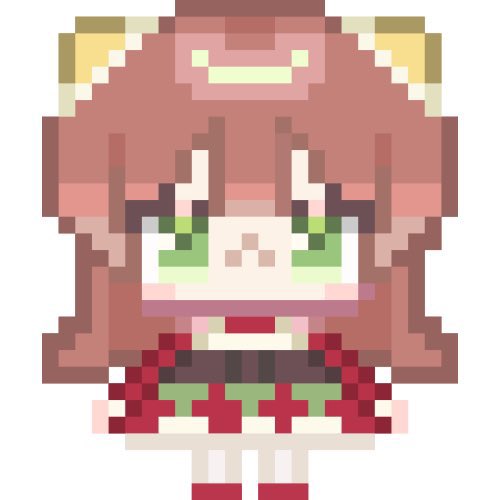 昔のキャラデザとそのドット絵〜

#oc