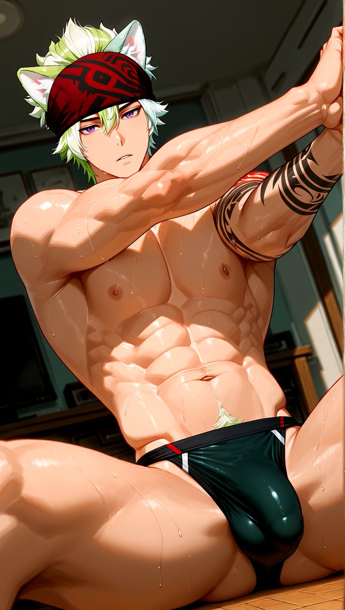 indig0indi's tweet photo. diting
#AIart #yaoi #NSFW #R18 #bl #gay #AIイケメン部 #AIBL部 #Diting https://t.co/RFxRQ9qUVN