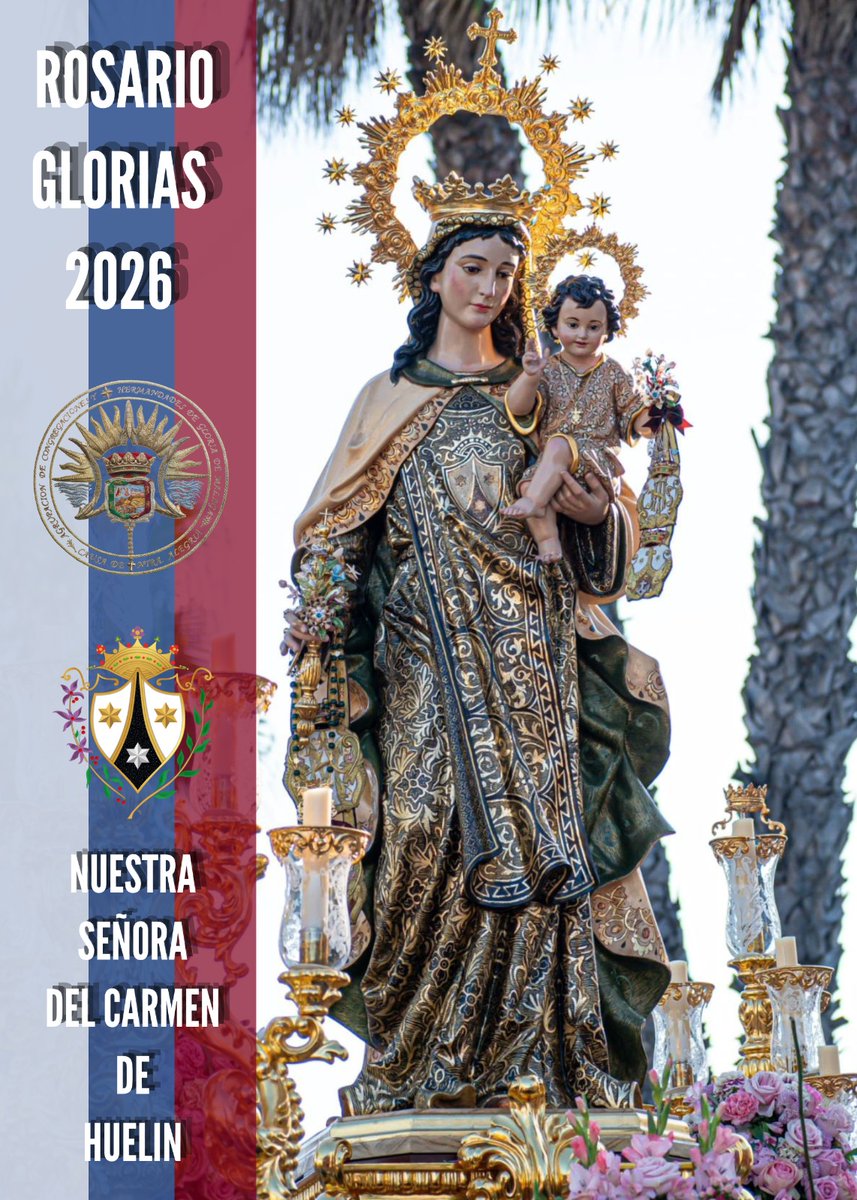 𝐑𝐎𝐒𝐀𝐑𝐈𝐎 𝐃𝐄 𝐋𝐀𝐒 𝐆𝐋𝐎𝐑𝐈𝐀𝐒 𝟐𝟎𝟐𝟔
Con enorme alegría deseamos informar a todos los hermanos, fieles y devotos de la Santísima Virgen del Carmen, su participación en el Rosario de las glorias 2026.

Celebrado el 3° Sábado de Octubre.