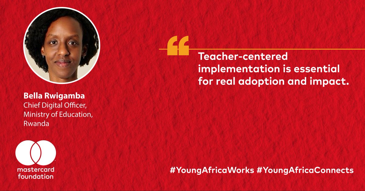 youngafricawks's tweet image. Insights straight from the voices shaping Africa’s education future. 

Here are key takeaways from our #EdTechMondays panel, highlighting what it will take to truly connect classrooms and scale impact across the continent.

#YoungAfricaWorks #EdTechAfrica