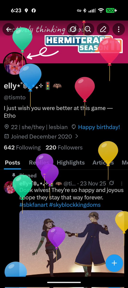 elly⋆˚꩜｡⋆₊⊹🚦🦇 tweet media