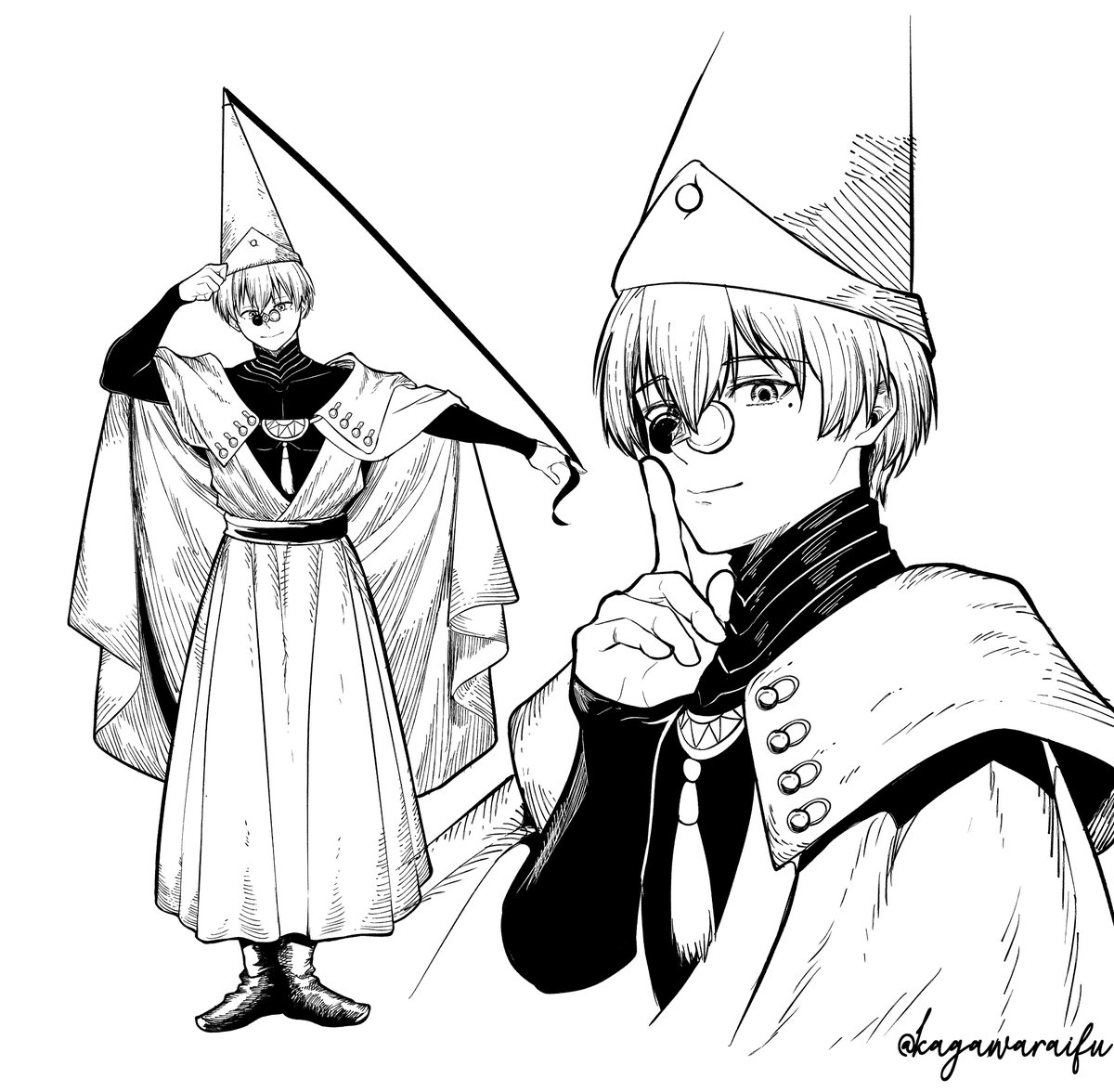 KagawaRaifu's tweet image. Himmel sensei
#FrierenBeyondJourneysEnd
#WitchHatAtelier