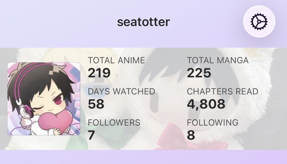 on that note if anyone uses anilist add me <3