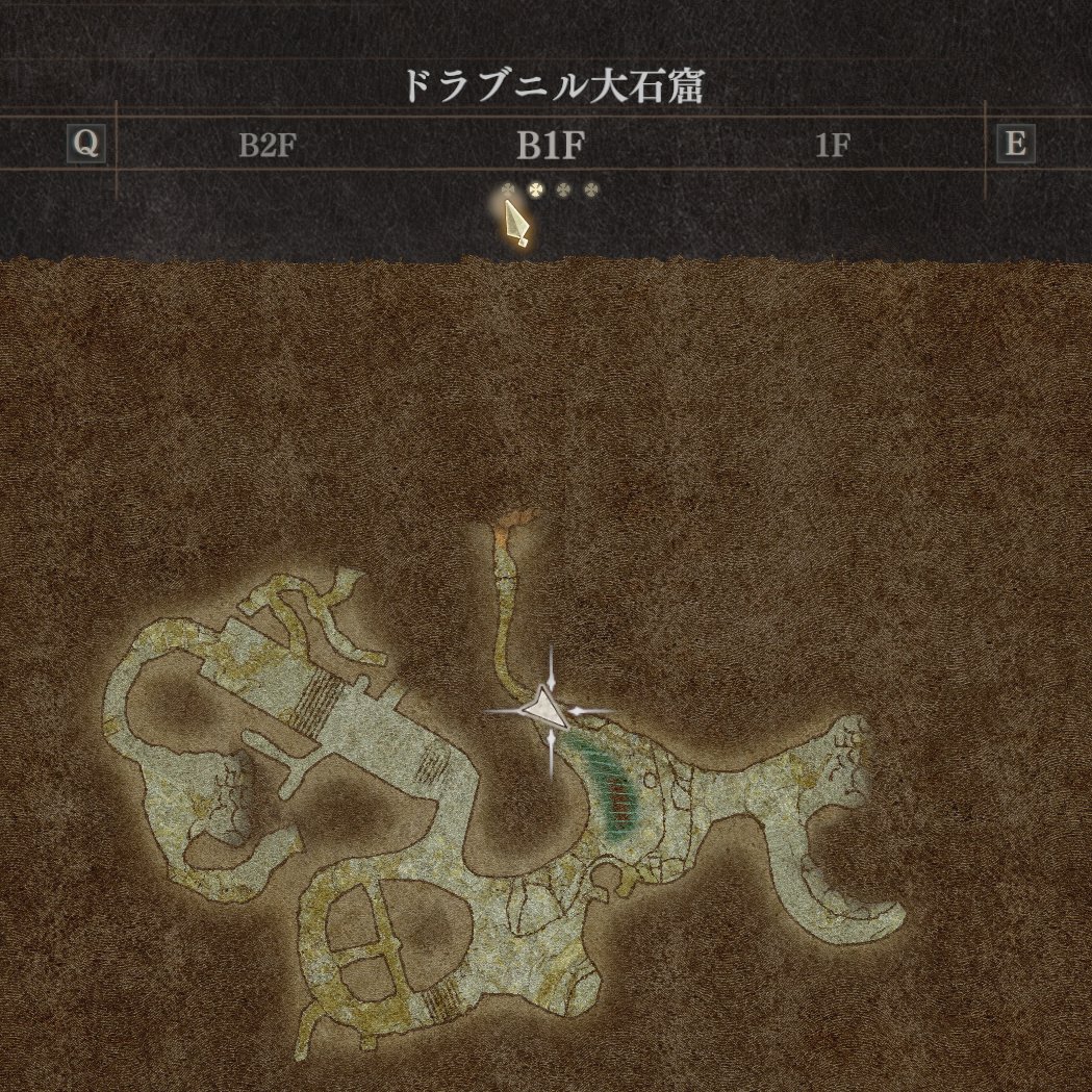 kya0ry's tweet image. この梯子　どこから行けるんでしょうか？
ドラブニル大石窟内
＃DD2