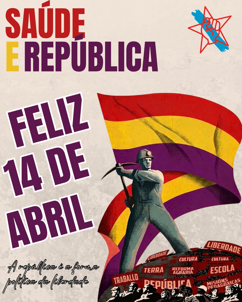XSGalicia's tweet photo. 🌹𝑺𝒐𝒎𝒐𝒔 𝒂 𝒙𝒆𝒓𝒂𝒄𝒊ó𝒏 𝒒𝒖𝒆 𝒏𝒐𝒏 𝒆𝒔𝒒𝒖𝒆𝒄𝒆 𝒐 𝟏𝟒 𝒅𝒆 𝒂𝒃𝒓𝒊𝒍. 𝑺𝒐𝒎𝒐𝒔 𝒂 𝒙𝒆𝒓𝒂𝒄𝒊ó𝒏 𝒒𝒖𝒆 𝒒𝒖𝒆𝒓𝒆 𝒗𝒐𝒍𝒗𝒆𝒓 𝒇𝒂𝒄𝒆𝒍𝒐 𝒑𝒐𝒔𝒊𝒃𝒍𝒆. ✊ https://t.co/m4t1s9nNNK
