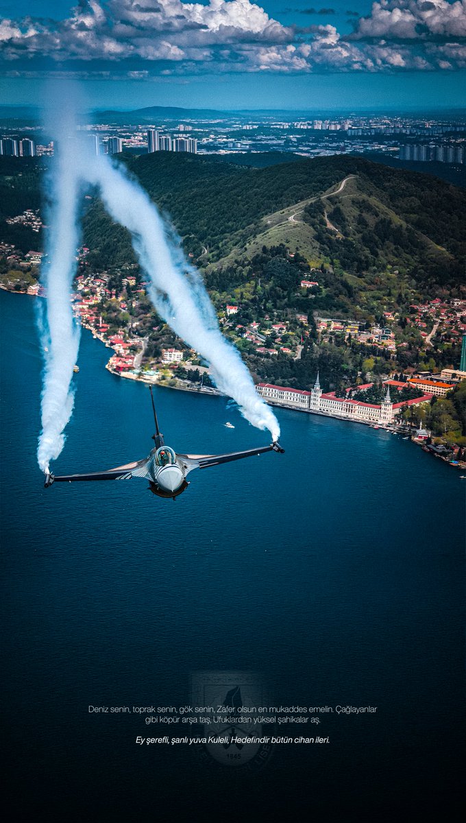 YEGwallpaper's tweet photo. Şanlı yuva Kuleli, hedefindir bütün cihan ileri. https://t.co/jWwiqRUmQE