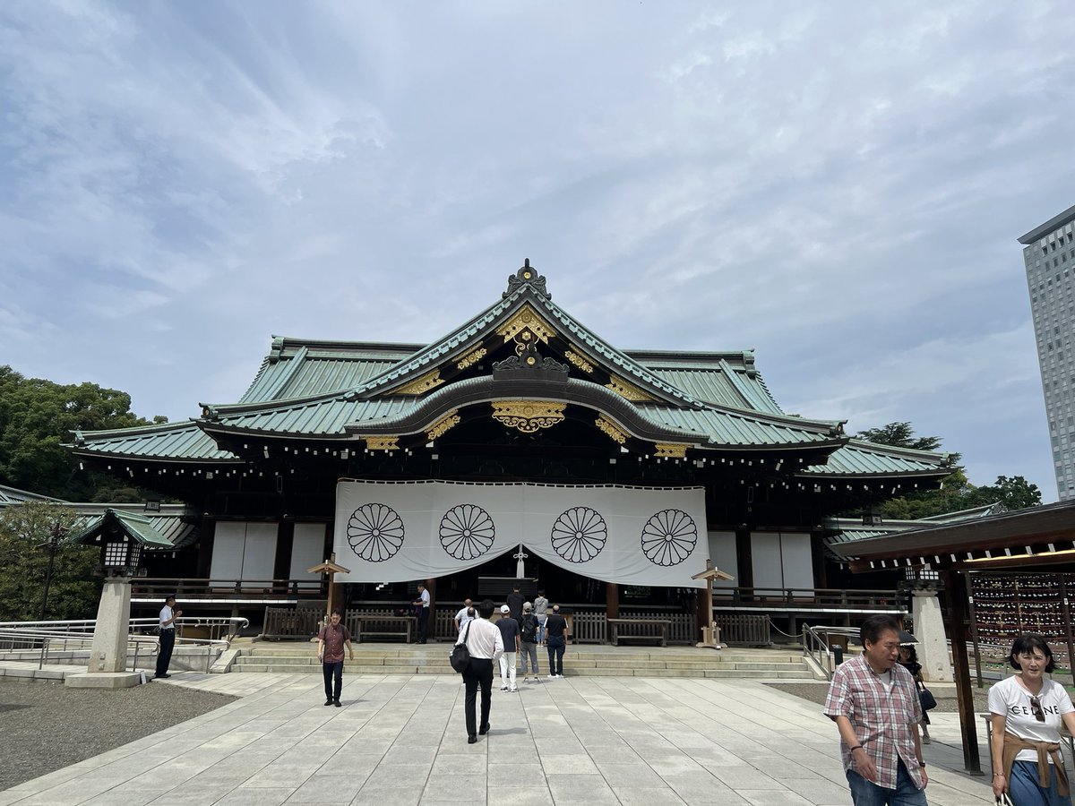 anmokamo's tweet photo. 2025年7月5日
靖國神社 https://t.co/JmSwtRcWOL